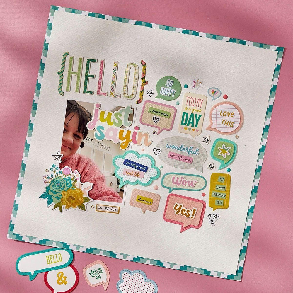 Just Sayin' Embellishment Bundle from the Just Sayin' Collection by Kelly Bangs