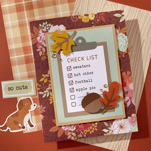 Autumn Archives 12x12" Printed Paper by Kelly Bangs