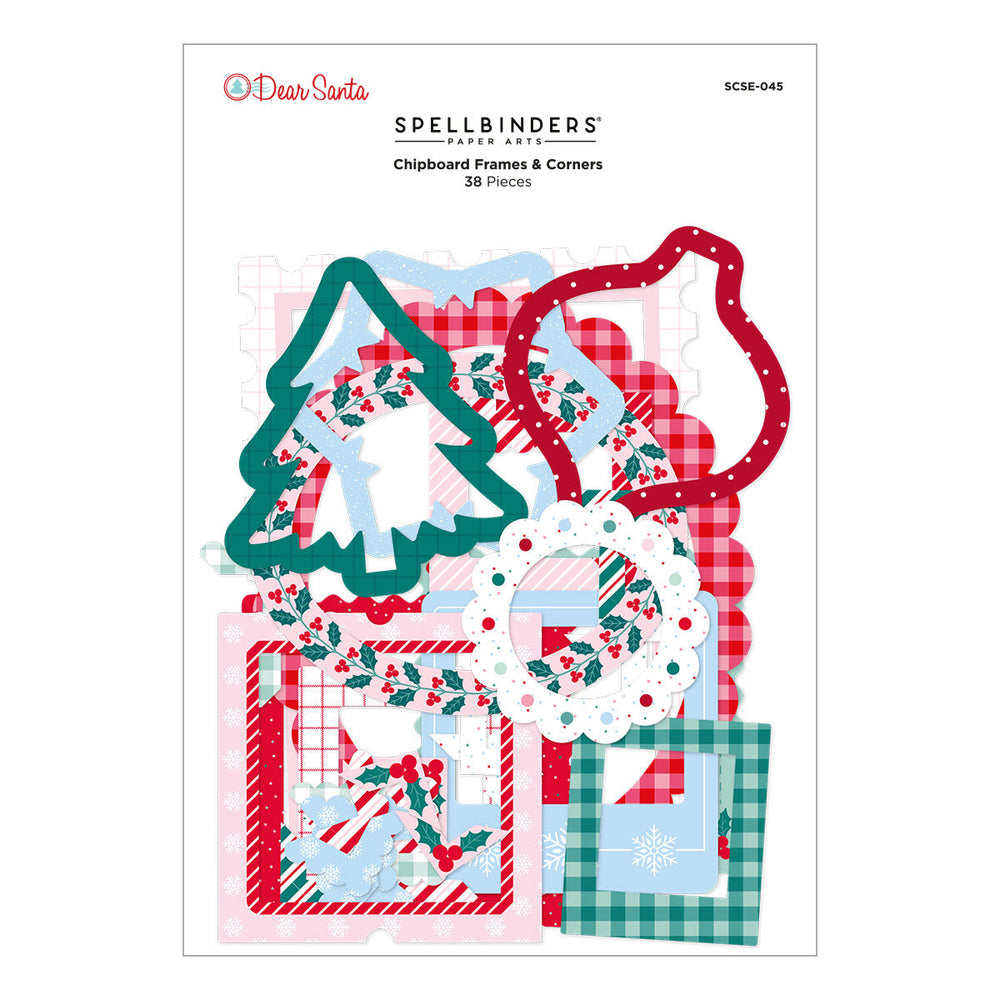 Dear Santa Die Cut Ephemera