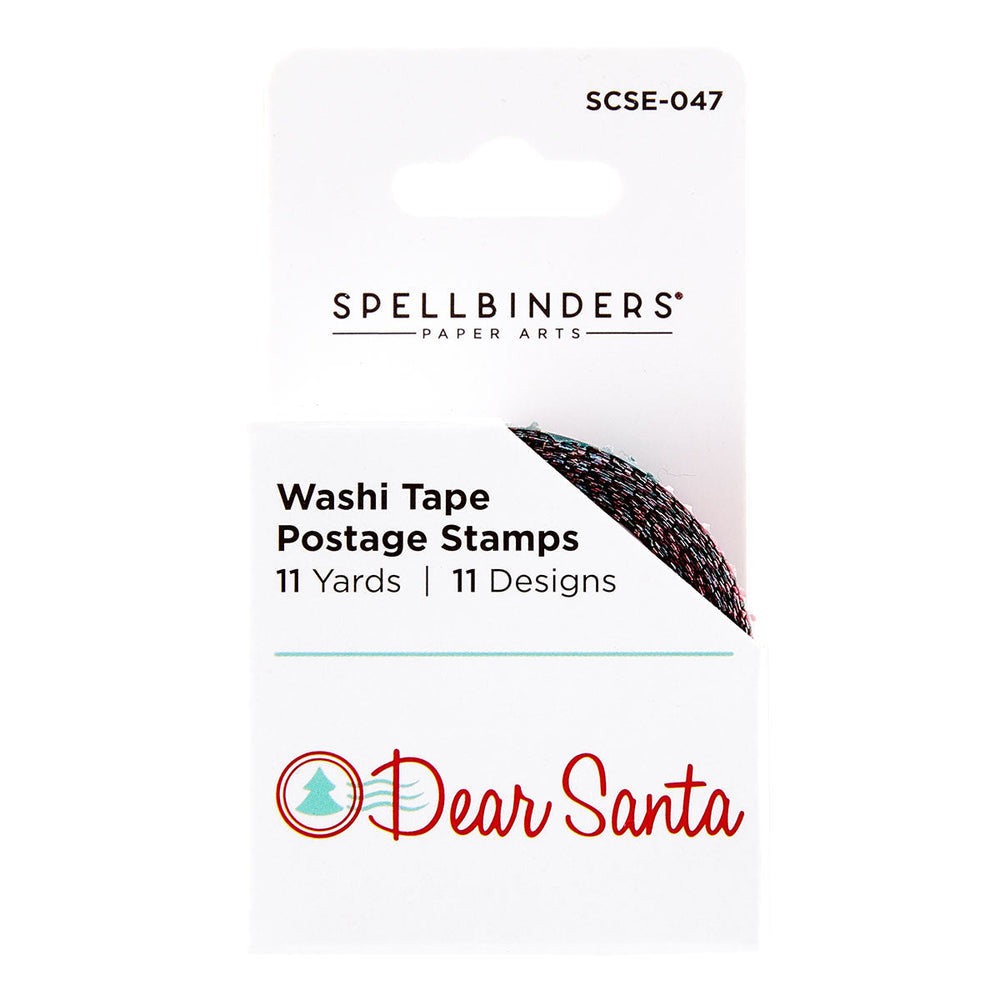 Dear Santa Postage Stamp Washi Tape