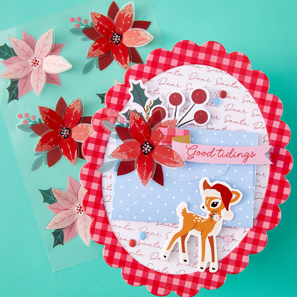 Dear Santa Letters to Santa Cardstock Embellishments