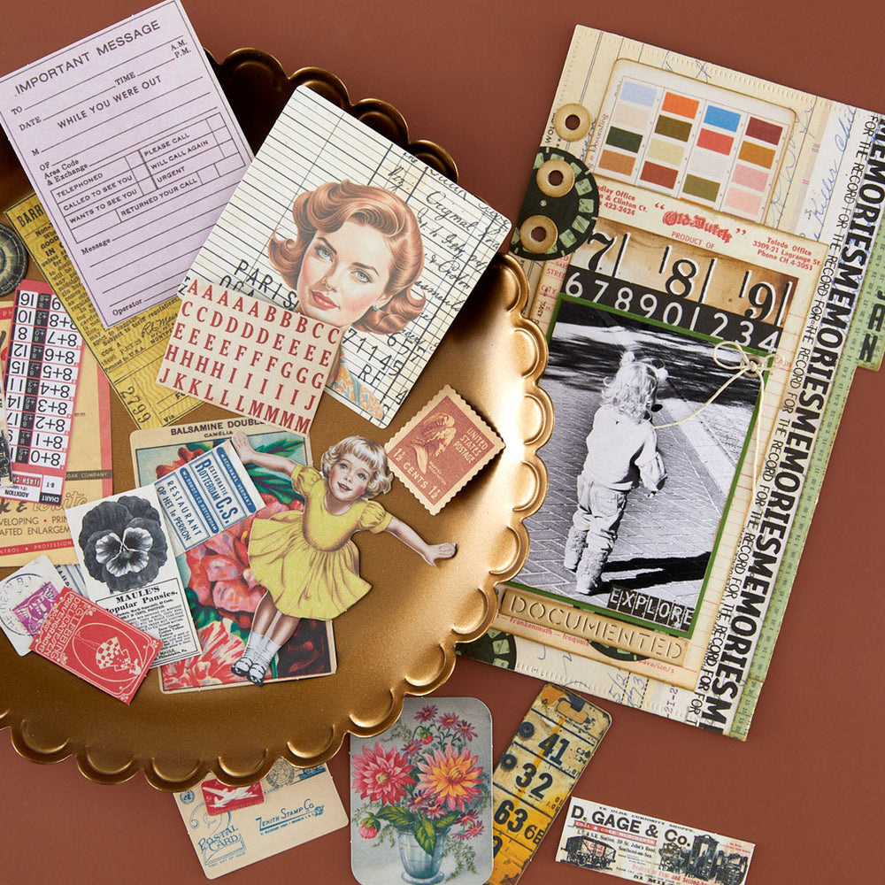 Keepsake Strips Clear Stamp Set by Esther Glas