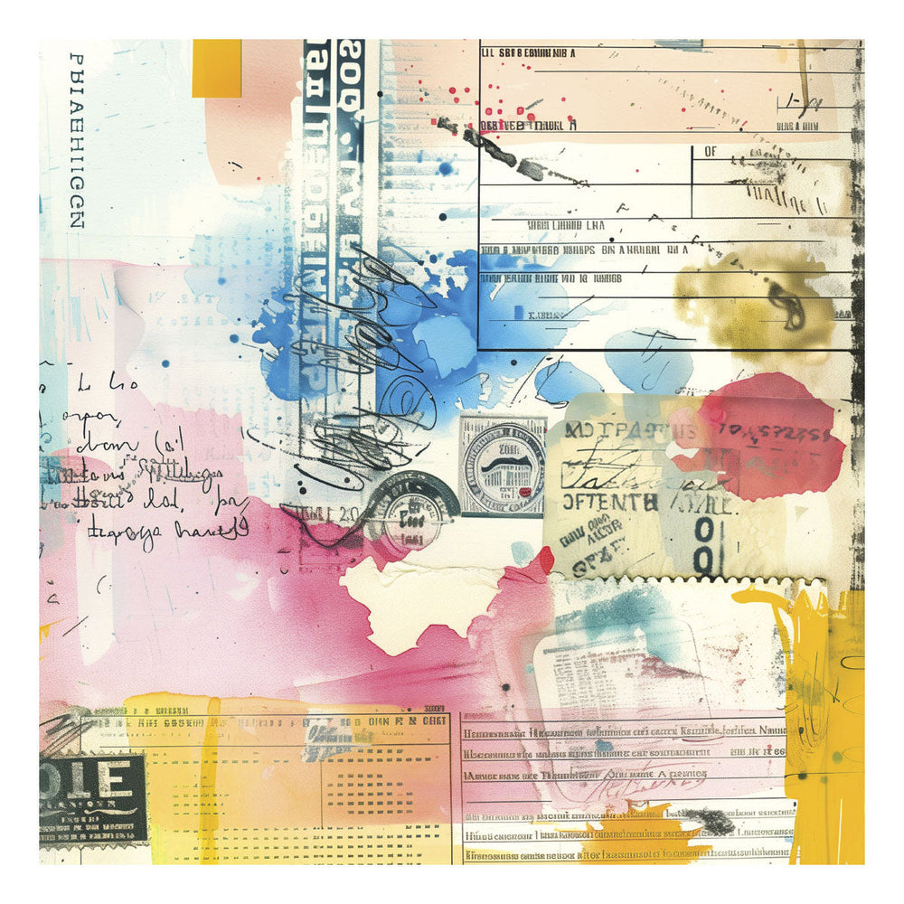 Beautifully Imperfect 12 x 12" Printed Paper