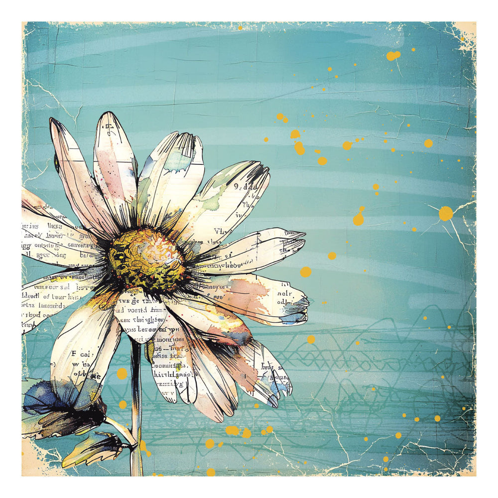 Beautifully Imperfect 6 x 6" Printed Paper