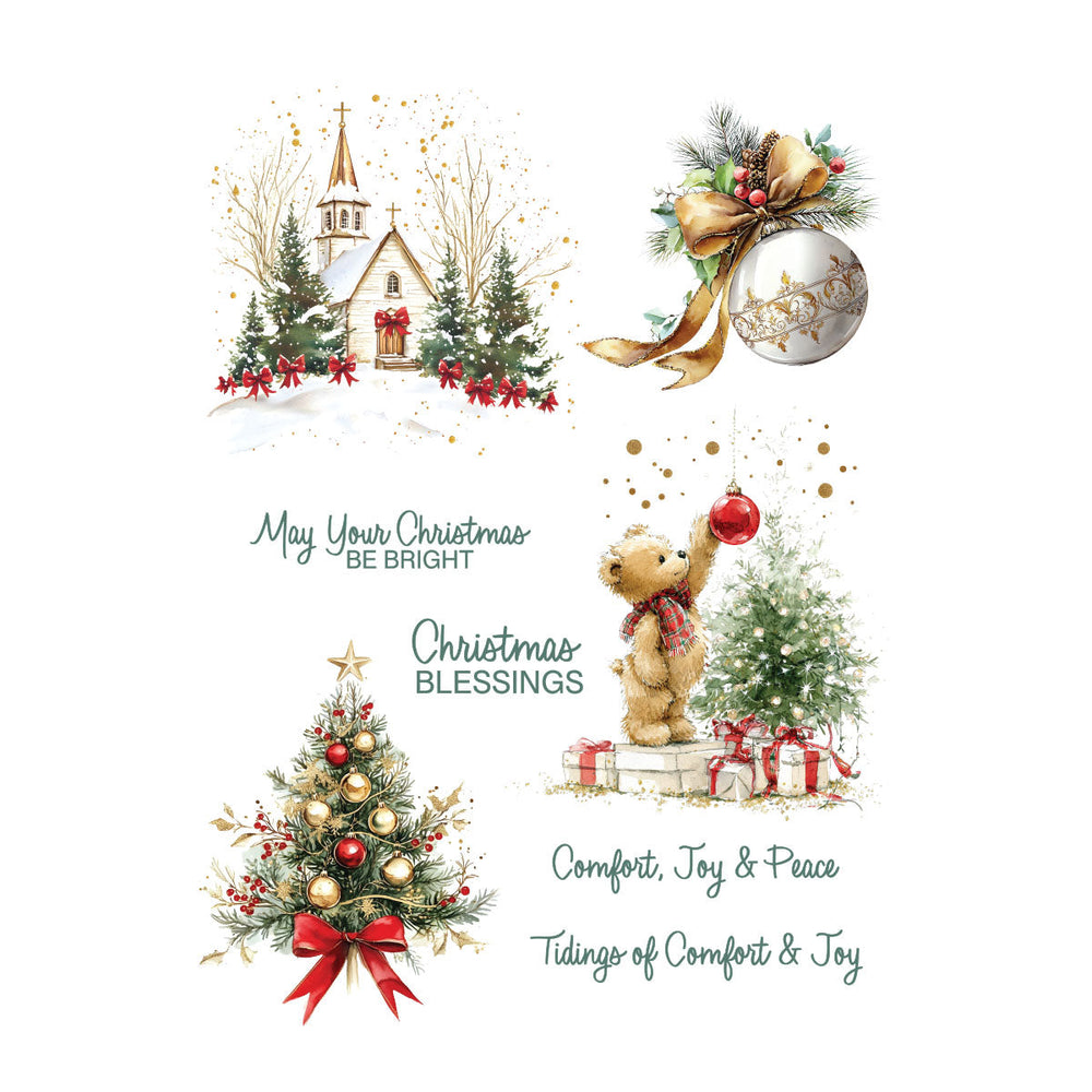 Joyful Season Rub-Ons