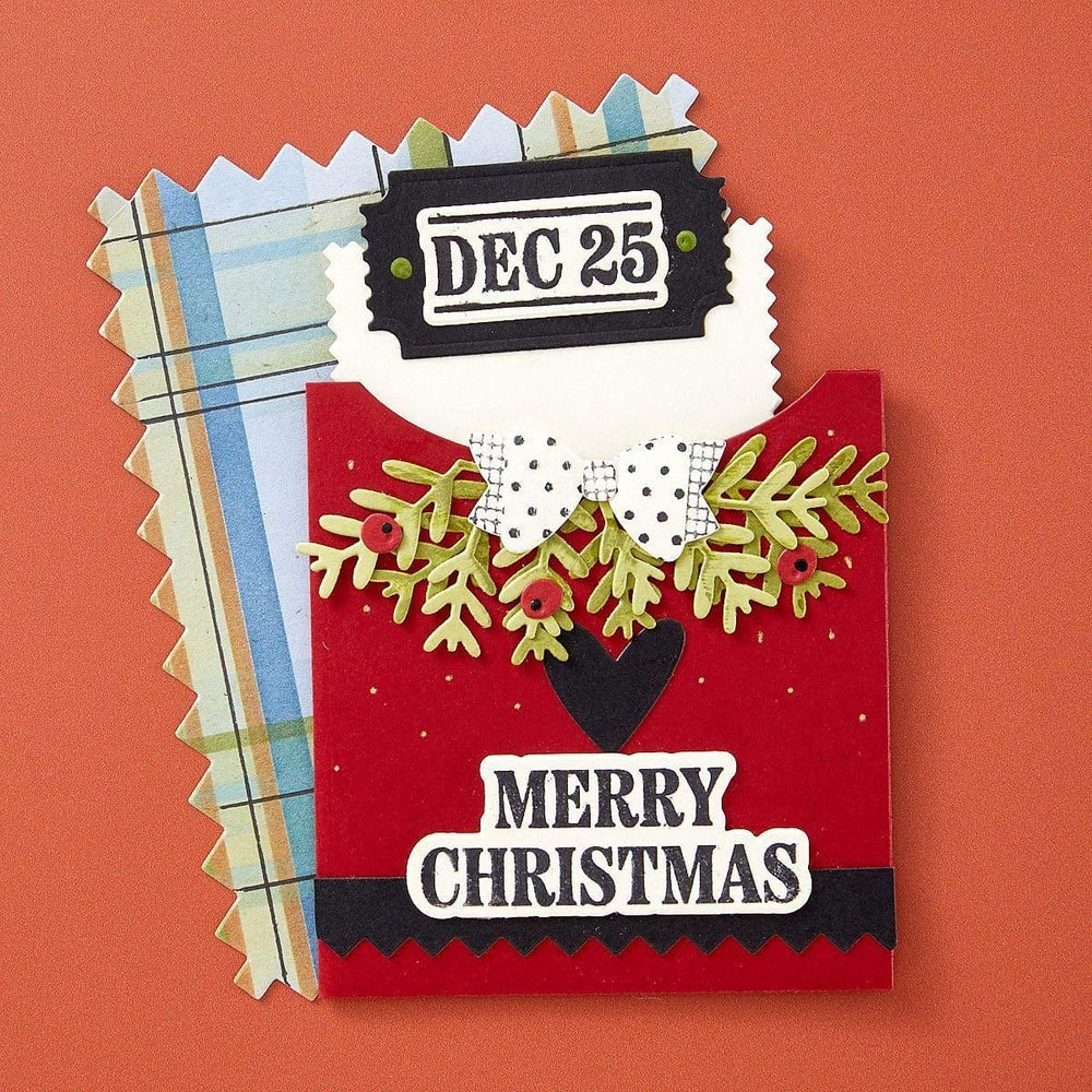 Christmas Add-Ons Stamp & Die Set by Wendy Vecchi