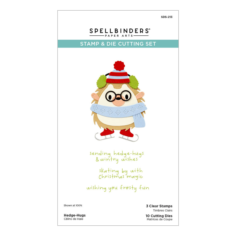 Hedge-Hugs Clear Stamp & Die Set