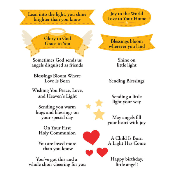 Everyday Blessings & Banners Stamp & Die Set by Bibi Cameron