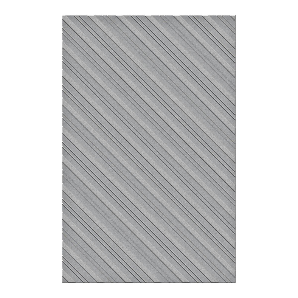 Peppermint Stripes Embossing Folder