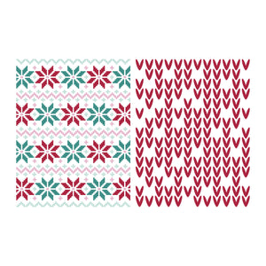 Warm & Woven - Stencil of the Month