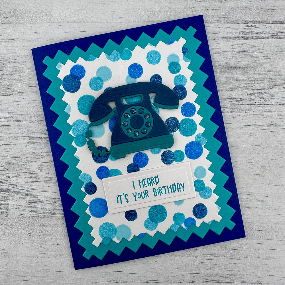 Dots of Summer - Stencil of the Month