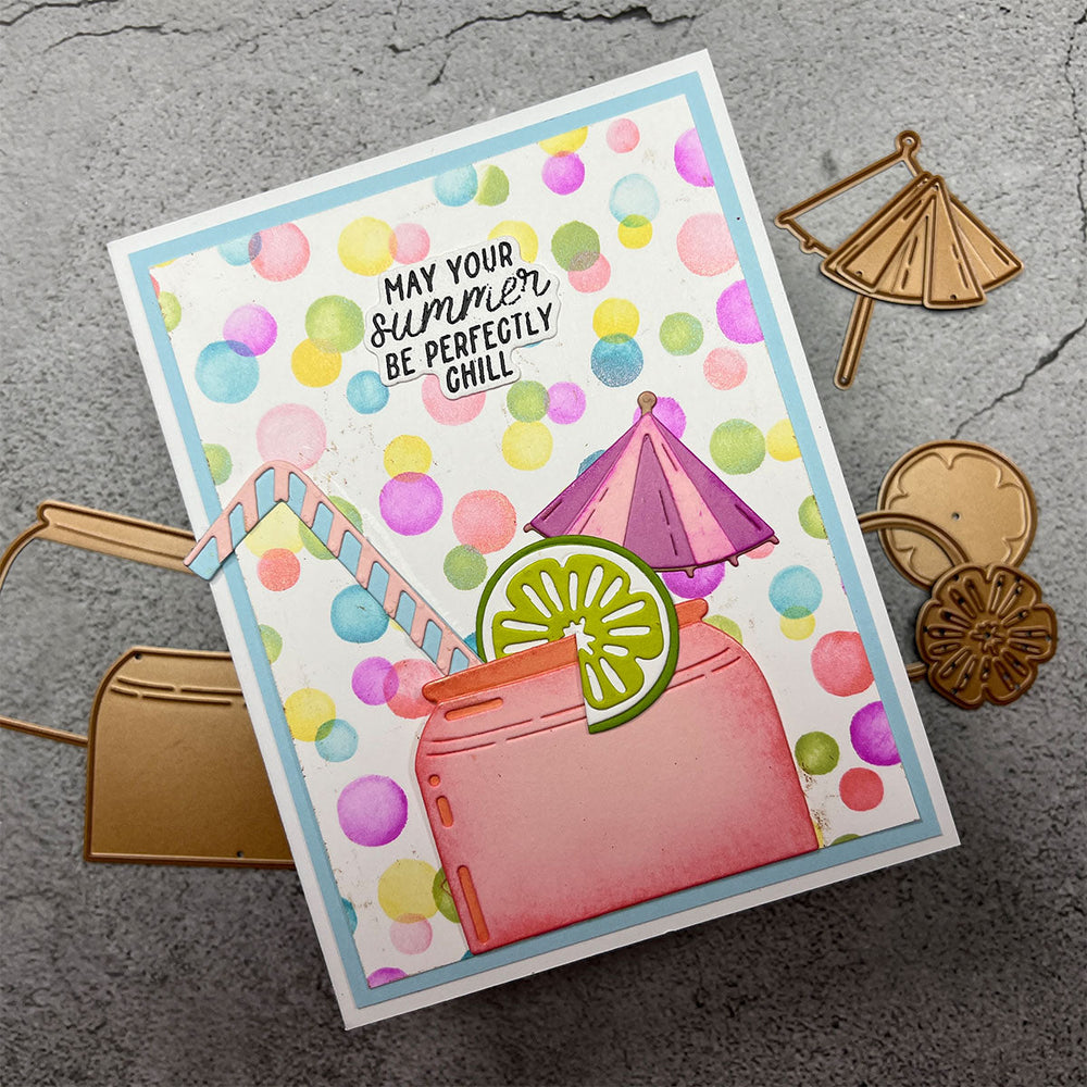 Dots of Summer - Stencil of the Month