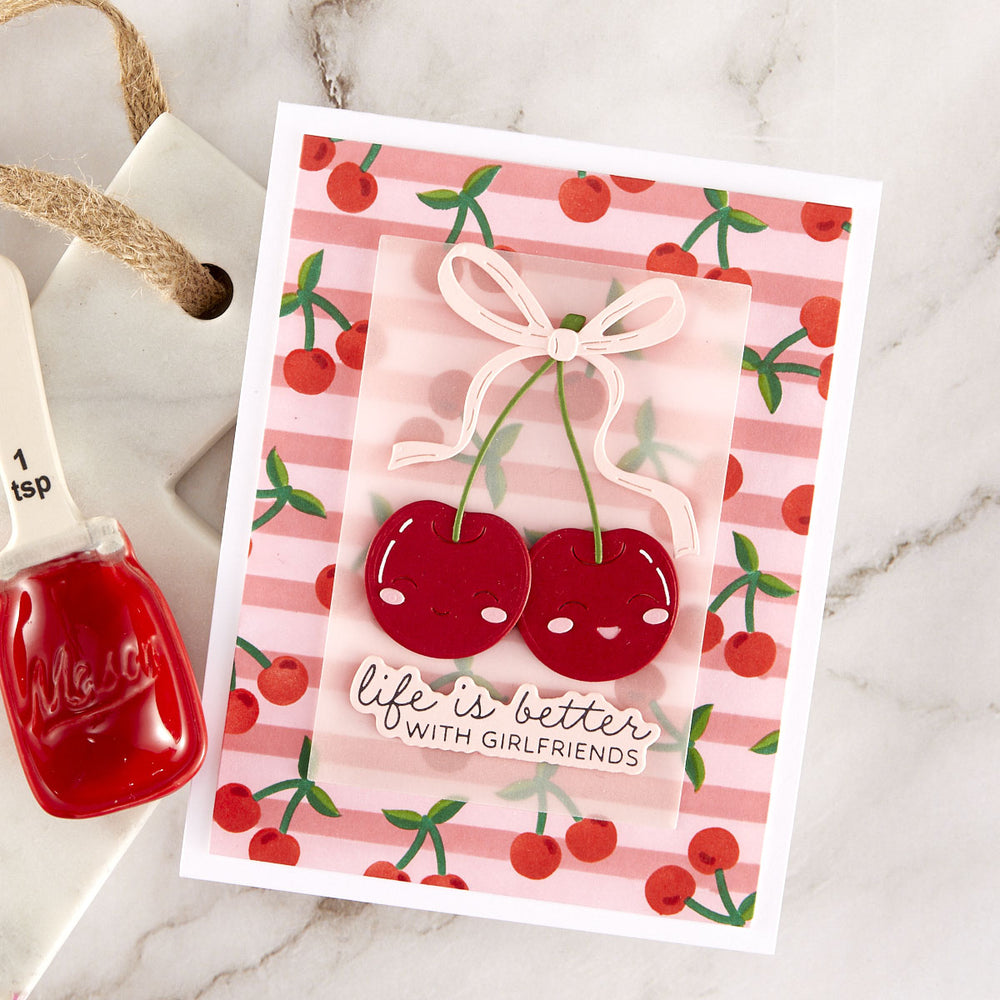 Cherry Chic - Stencil of the Month