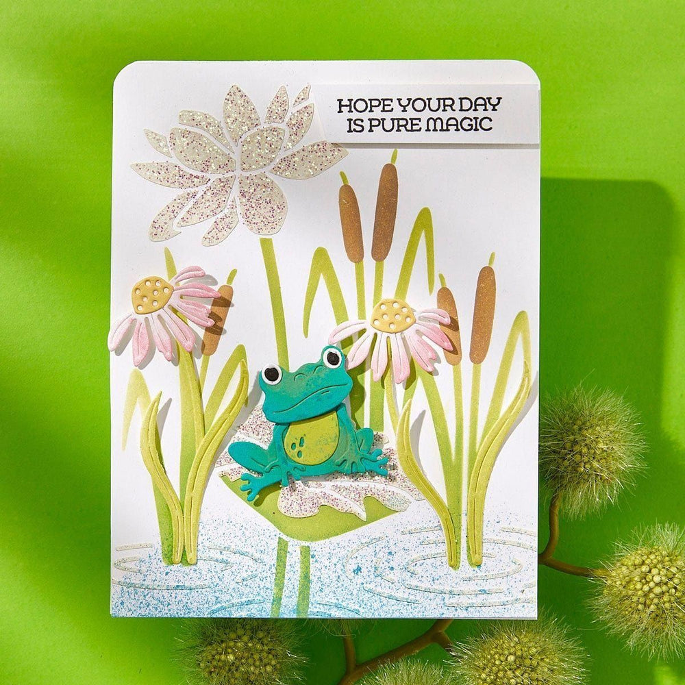 Jump for Joy Sentiments Clear Stamp Set