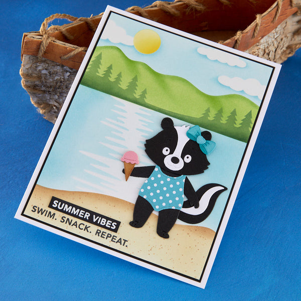 Summertime Sentiments Clear Stamp Set by Allison Frazier