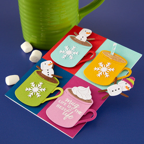 Mug Friends Etched Dies
