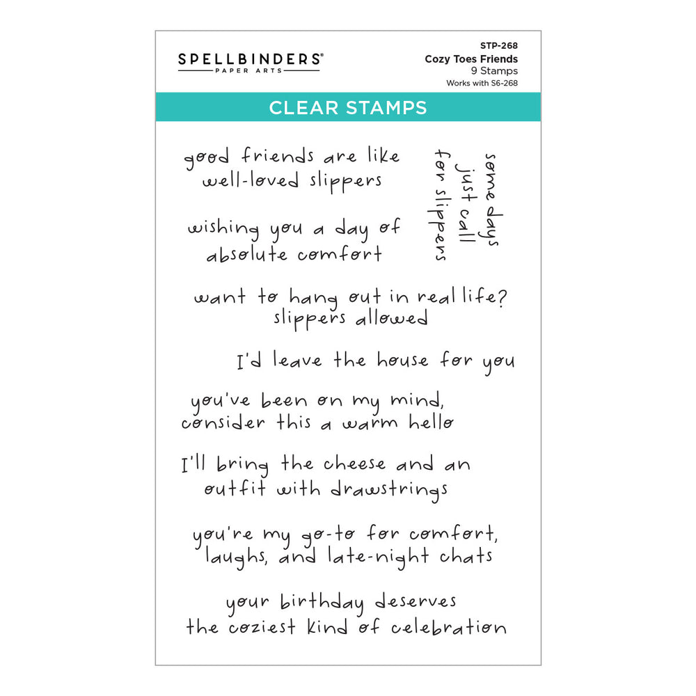 Exclusive - Cozy Toes Friends Stamp & Die Bundle