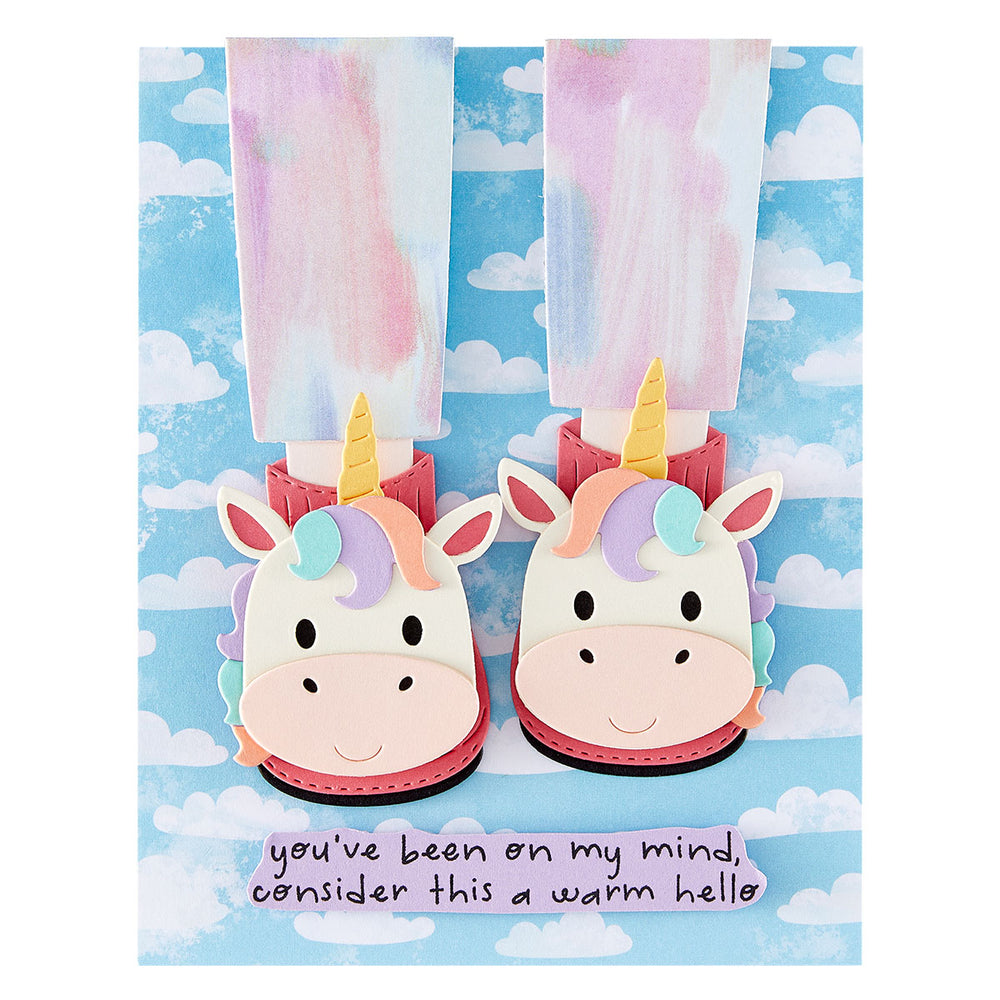 Exclusive - Cozy Toes Friends Stamp & Die Bundle