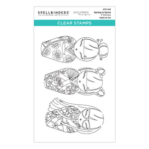 Spring in Kyoto Clear Stamp Set by Alex Syberia