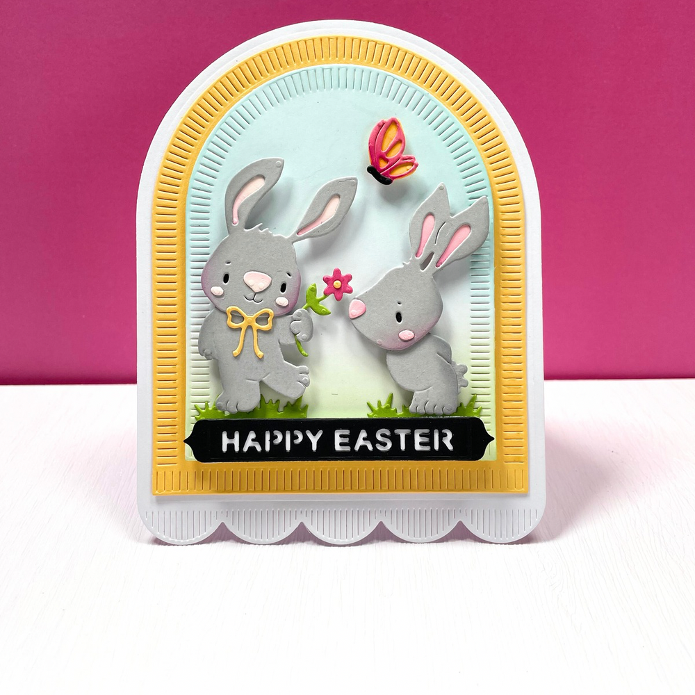 Bunny Buddies Etched Dies by Simon Hurley