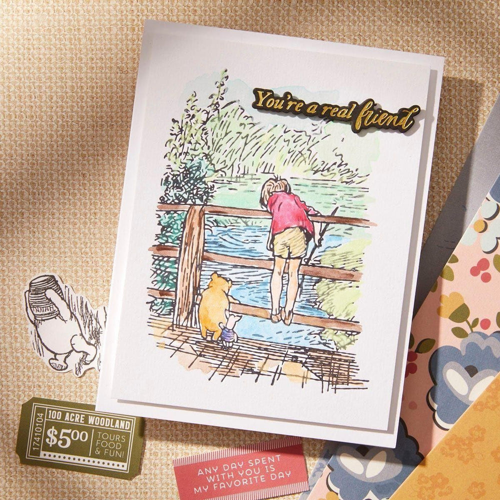Say Cheese Classic Pooh BetterPress Bundle in Collaboration with Simple Stories