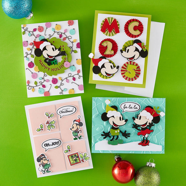 Simple Stories Say Cheese Classic Mouse Christmas Stamp Set