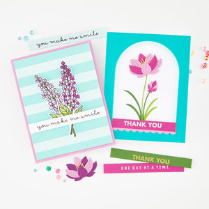 Sentiment Strips XL Die