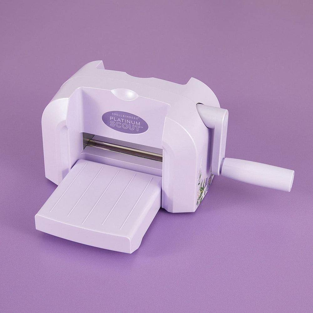 Lilac Shimmer Platinum Scout Die Cutting & Embossing Machine - 3.5" Platform - Limited Edition