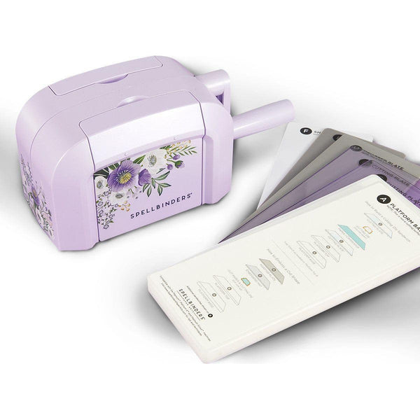 Exclusive Lilac Shimmer Platinum Scout Die Cutting & Embossing Machine - 3.5" Platform