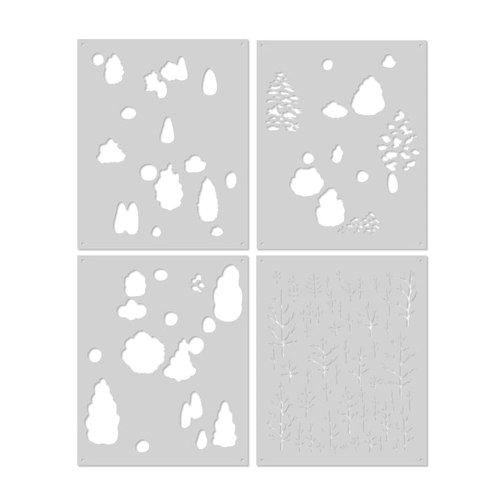 Fairytale Forest Layering Stencils of the Month - September 2025