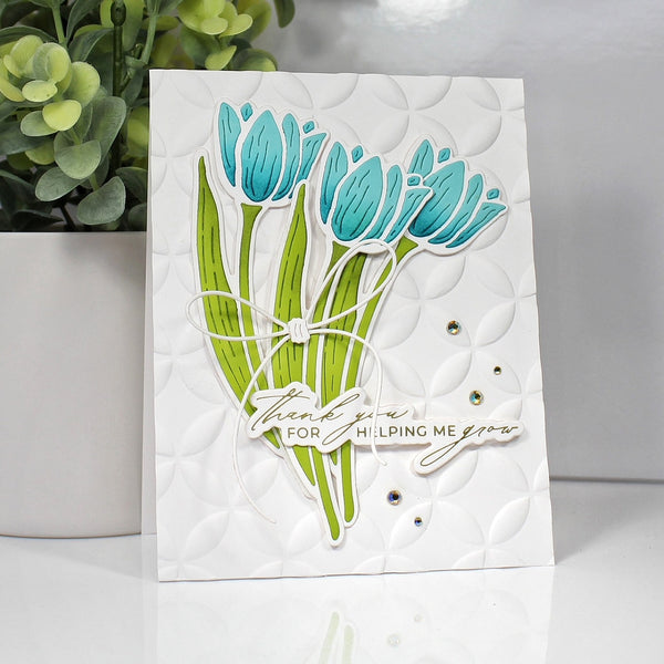 Spellbinder's Exclusive - Yana's Tulip Etched Dies by Yana Smakula