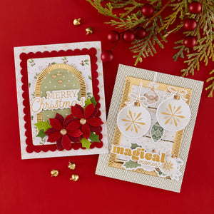 Rosie's Studio Sleigh Bells Ring 6 x 6" Designer Paper Pad