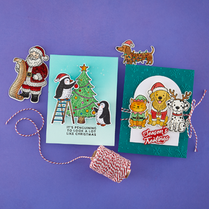 Polar Friends Stamp and Die Bundle by Simon Hurley