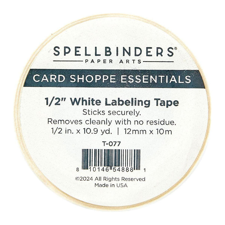 White Labeling Tape 1/2