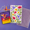 Hummingbird Garden 3D Folder and Stencil Bundle by Simon Hurley