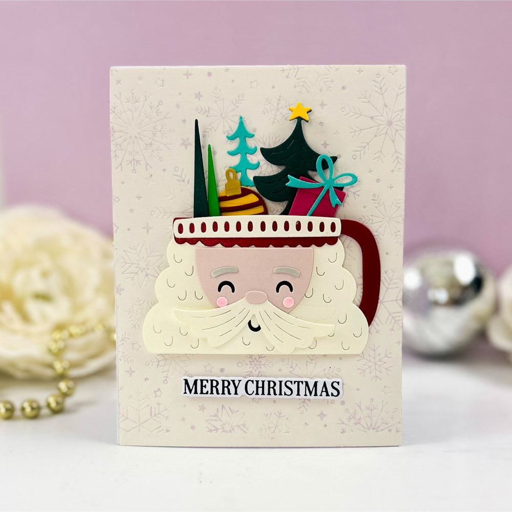 Snowfall Shimmer Press + Foil Plate