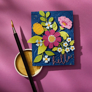 Vivid Blooms Etched Dies