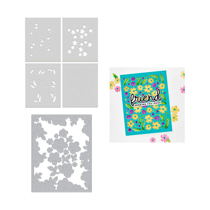 Bitty Floral Bundle Die & Stencil Bundle