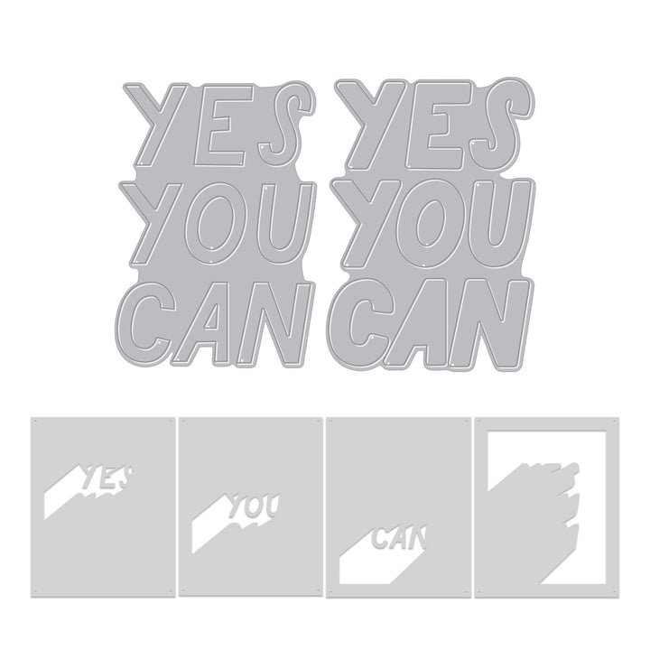 Yes You Can Die & Stencil Bundle