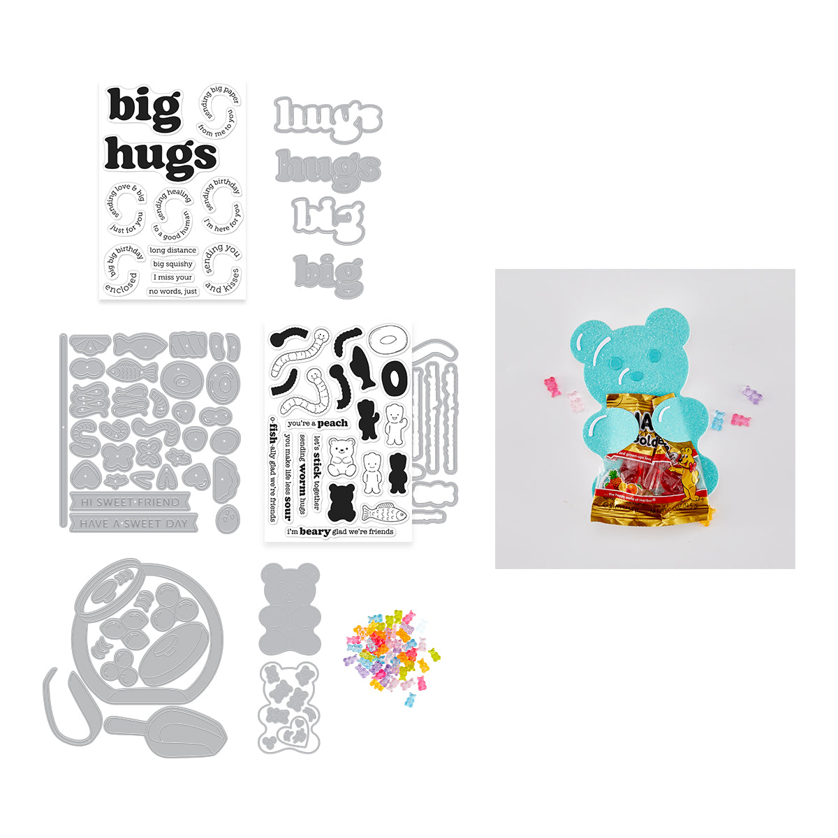 パーツアソート　lovely bear様 Hero Arts Beary Sweet Bundle by Hero Arts + Carly Tee | Hero Arts