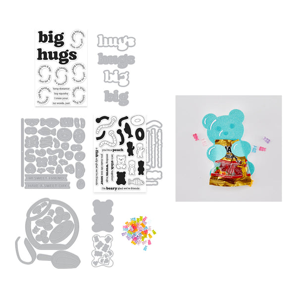 Hero Arts Beary Sweet Bundle by Hero Arts + Carly Tee | Hero Arts