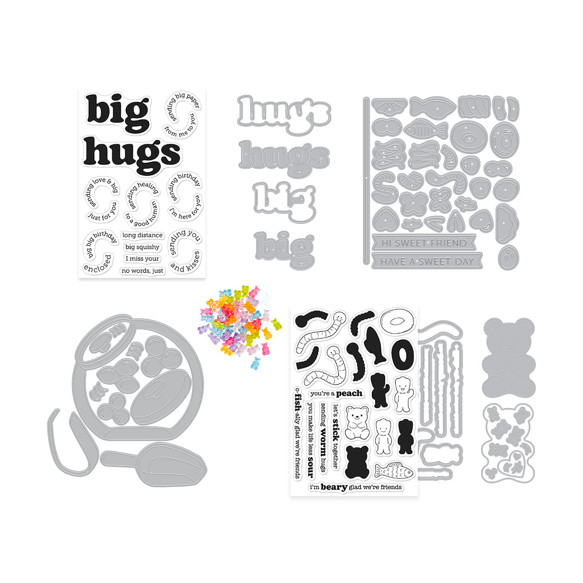 Hero Arts Beary Sweet Bundle by Hero Arts + Carly Tee | Hero Arts
