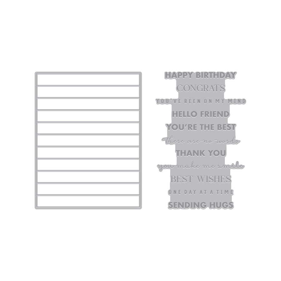 Say It With Style Letterpress + Foil and Die Bundle