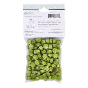 Matcha Wax Beads from the Sealed by Spellbinders Collection