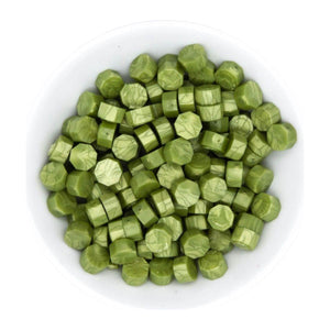 Matcha Wax Beads from the Sealed by Spellbinders Collection