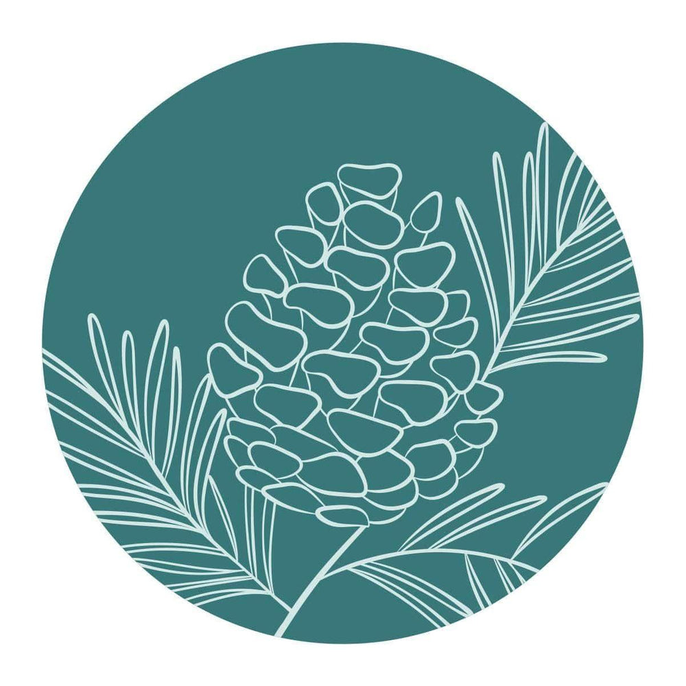 Pine Cone Spray Wax Seal Stamp