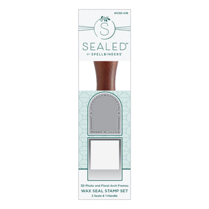 3D Photo & Floral Arch Frames Wax Seal Stamps and Die Bundle