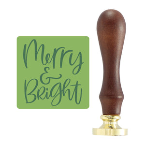 Merry & Bright- Wax Seal of the Month (Seal Stamp Only)
