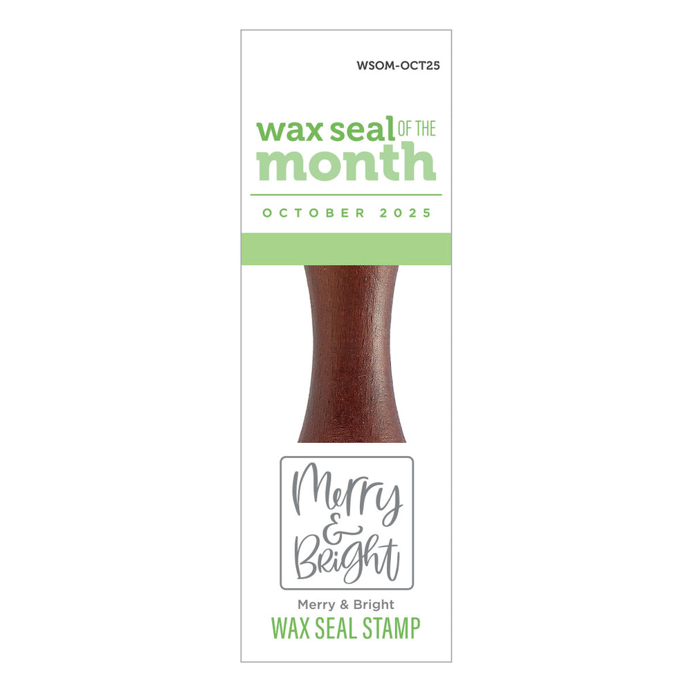 Merry & Bright- Wax Seal of the Month (Seal Stamp Only)