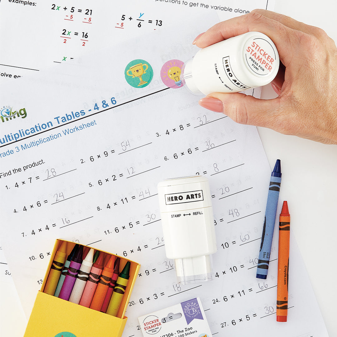 Good Job Sticker Stamper Starter Pack